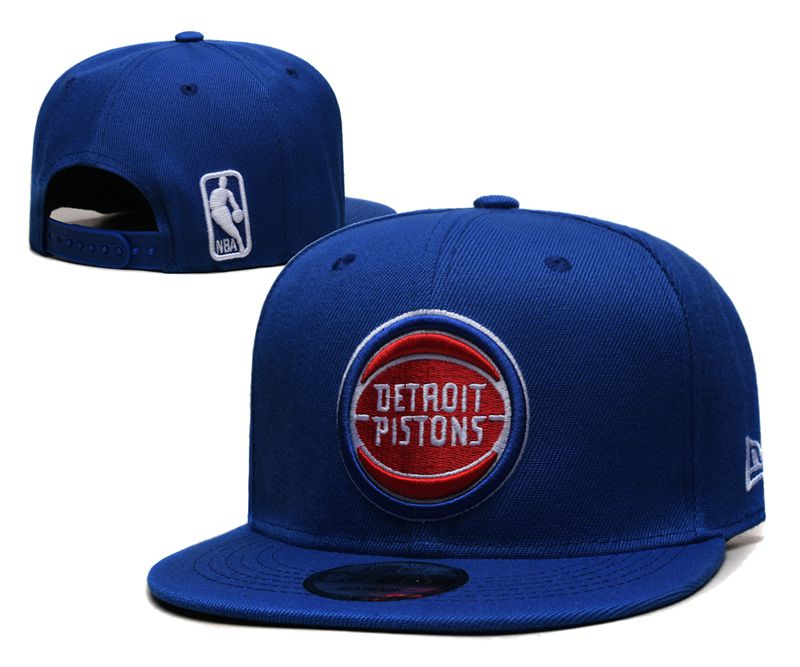2024 NBA Detroit Pistons Hat YS20241030->nfl hats->Sports Caps